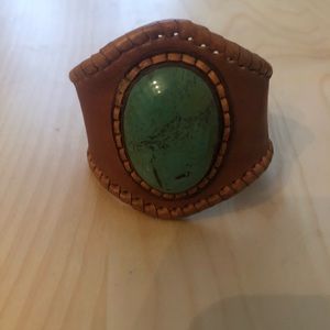 Fresh leather bracelet